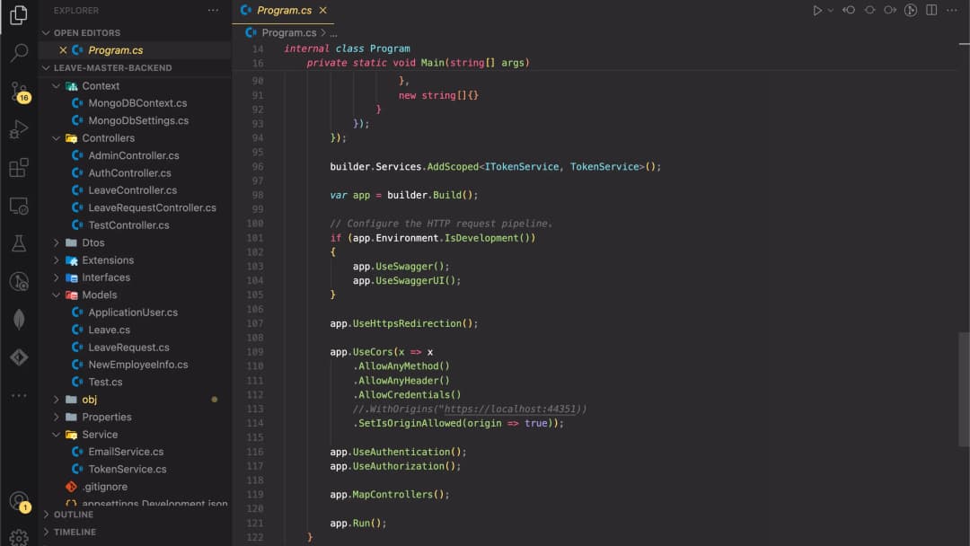 Leave Master - ASP.NET Core Backend - Image 5