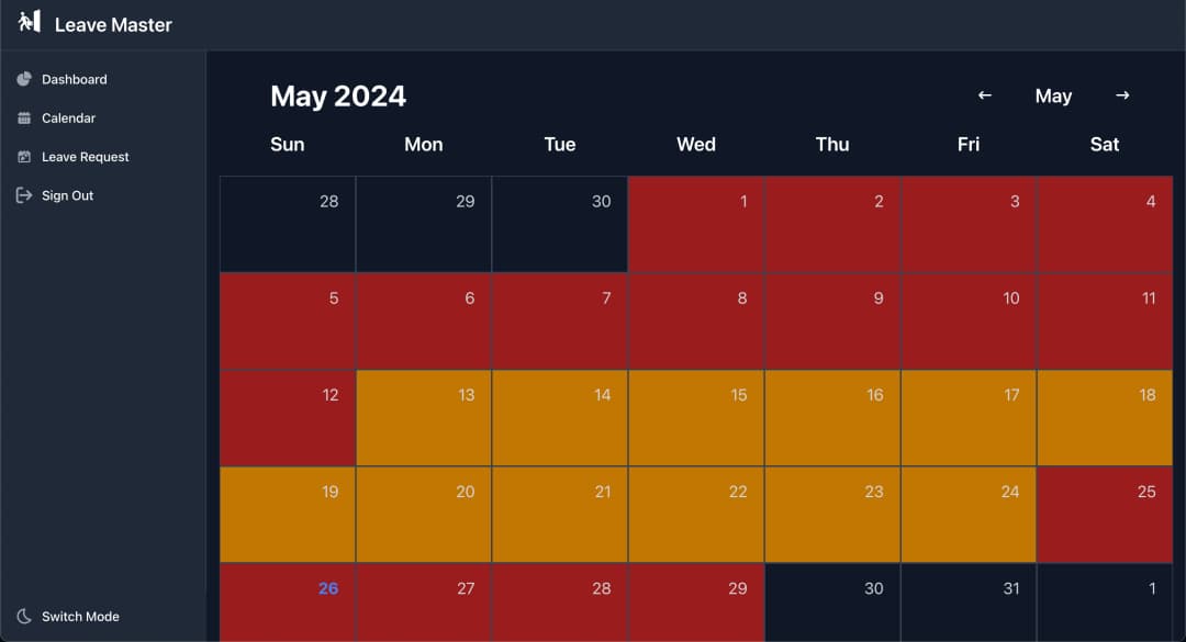 Leave Master - Frontend Uygulaması - Image 2