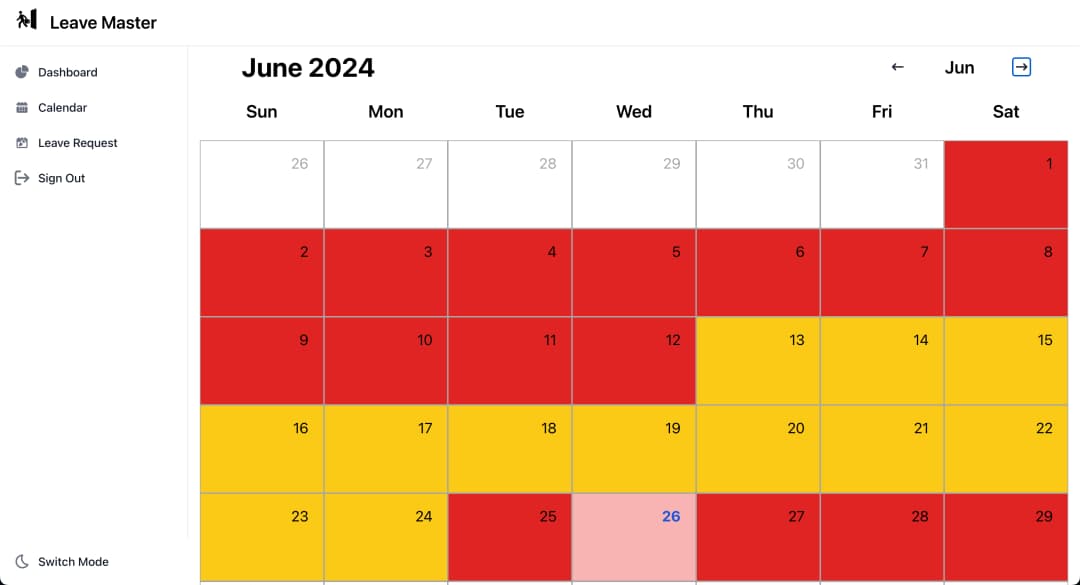 Leave Master - Frontend Uygulaması - Image 3
