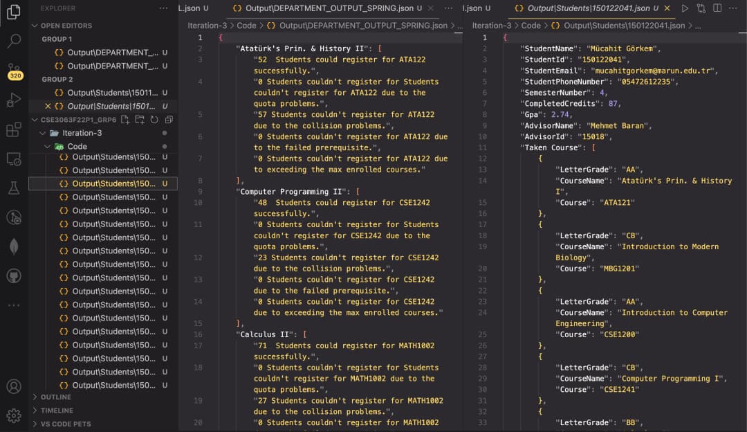 Öğrenci Kayıt Sistemi - Java ve Python - Image 3